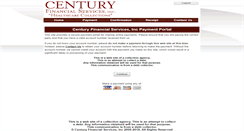 Desktop Screenshot of centuryfinancial.123fastpay.com